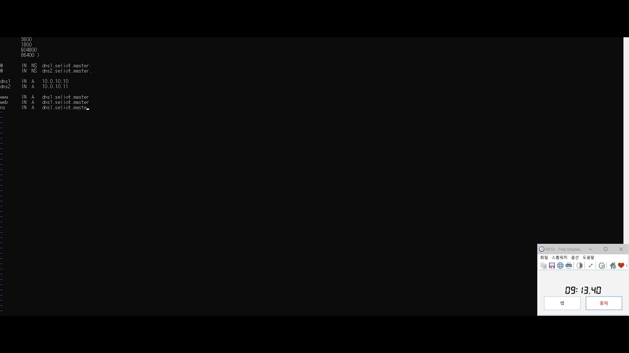 DNS 서버 구축