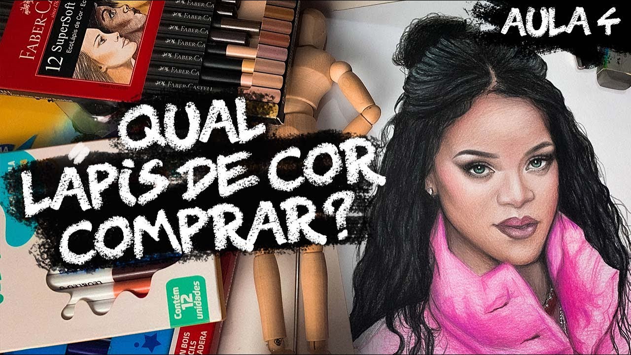 Quais MATERIAIS comprar pra começar desenhar REALISMO