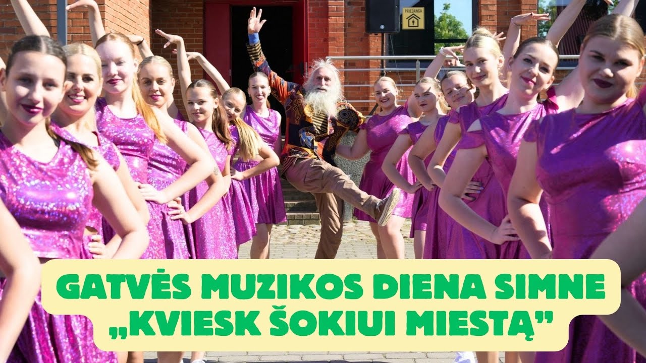 Simno gatvės muzikos diena „Kviesk šokiui miestą