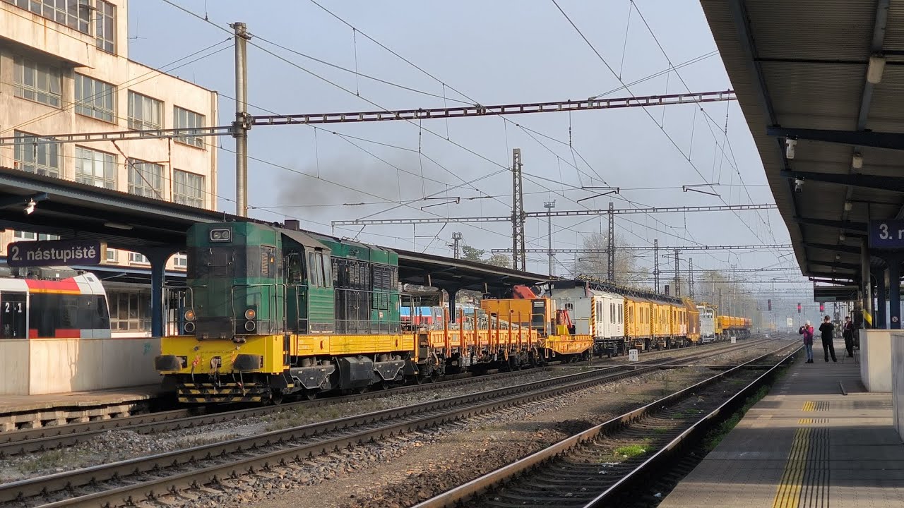 vlaky Kralupy nad Vltavou 3.11. 2024/ Trains Kralupy over the Vltava with @Czechtrains-hw9mi