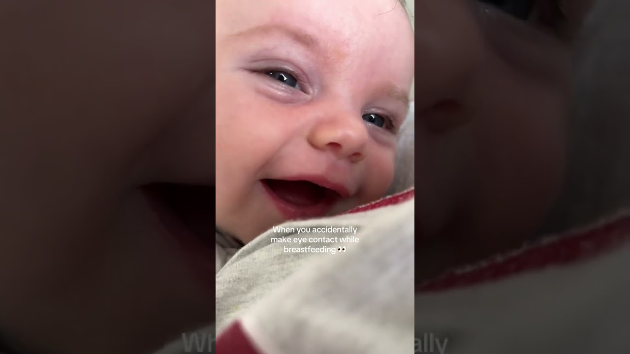 I love her gummy shark smile and little chats 😍 babies view 🐣 #babiesview