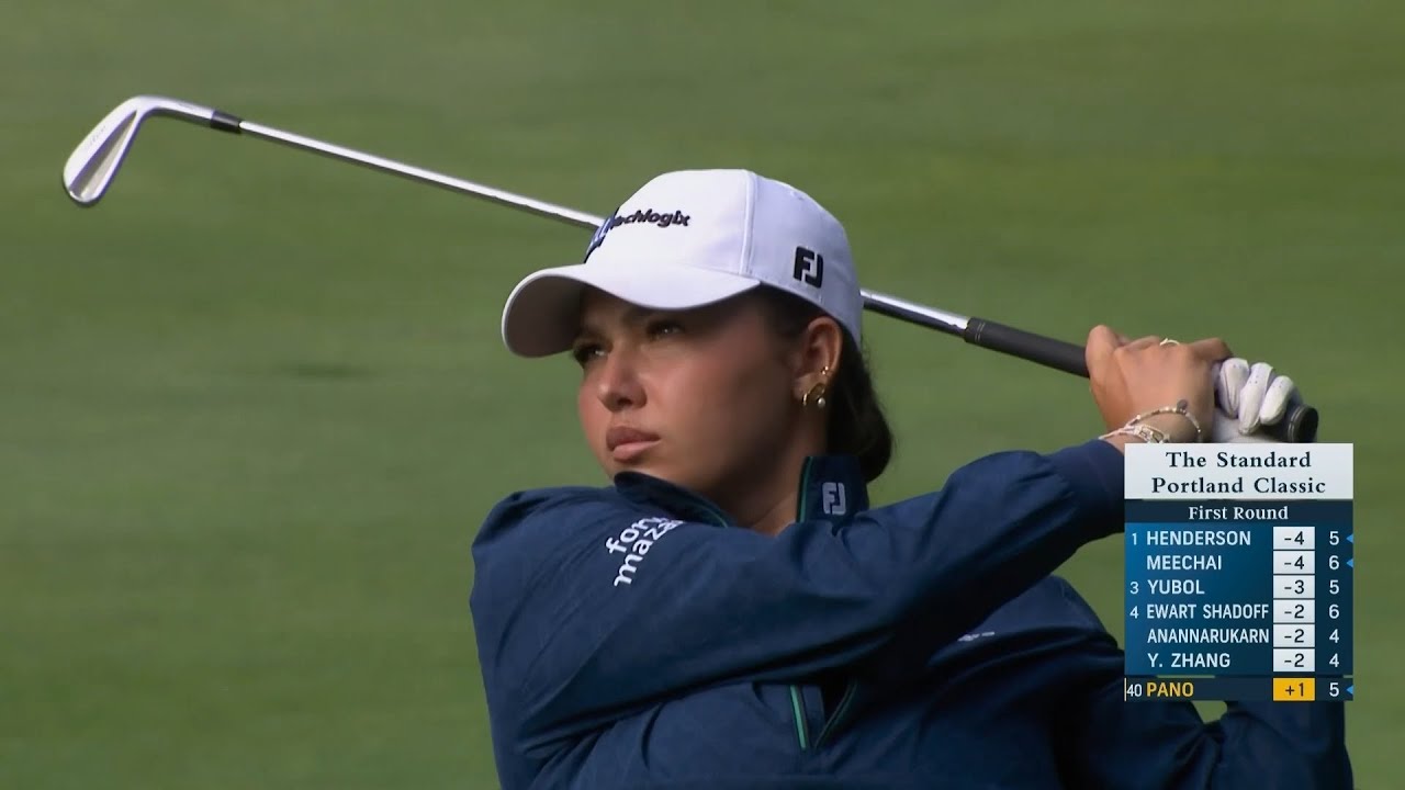 Alexa Pano, Rose Zhang, Rio Takeda, Yealimi Noh 2025 Portland Classic Round 1