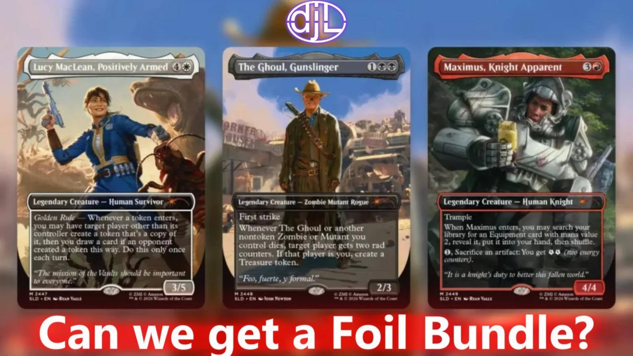 Can we score a Secret Lair Foil Bundle?  Hurry up and wait stream.