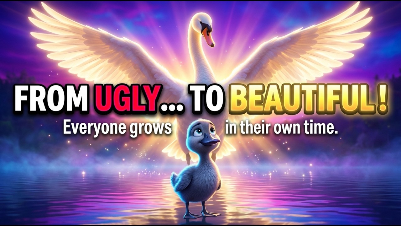 The Ugly Duckling 🦢 | 3D Animated Fairy Tale | Heartwarming Bedtime Story for Kids
