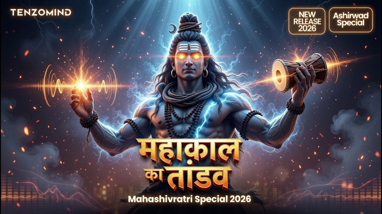 डमरू बजे तांडव में 🙏Mahadev Tandav DJ Bhajan❤️ Har Har Mahadev | Shiv Tandav Stotra Style