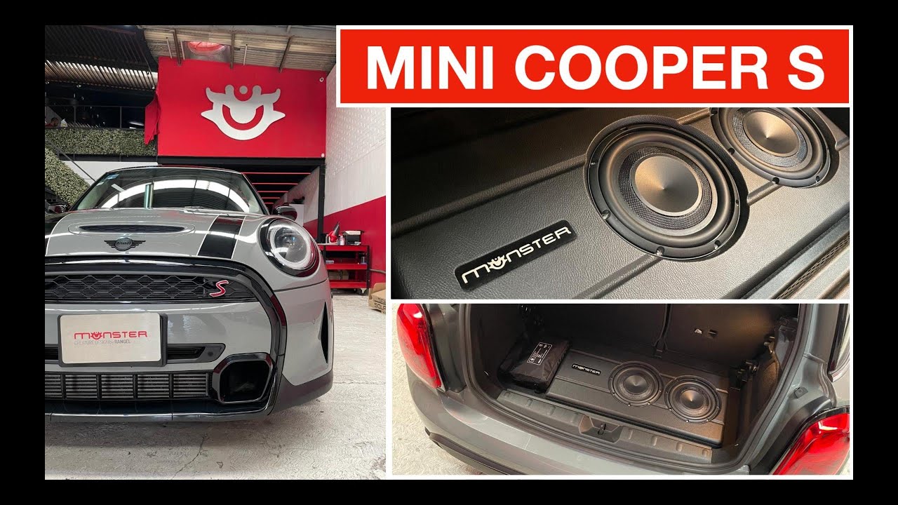 🔥MINI COOPER S CON NUEVO SISTEMA DE AUDIO🔥