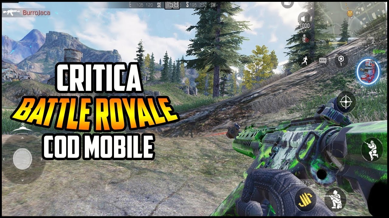 CR&Iacute;TICA al BATTLE ROYALE de COD Mobile