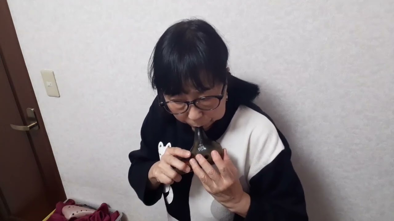【春の海】単管オカリナで吹いてみました