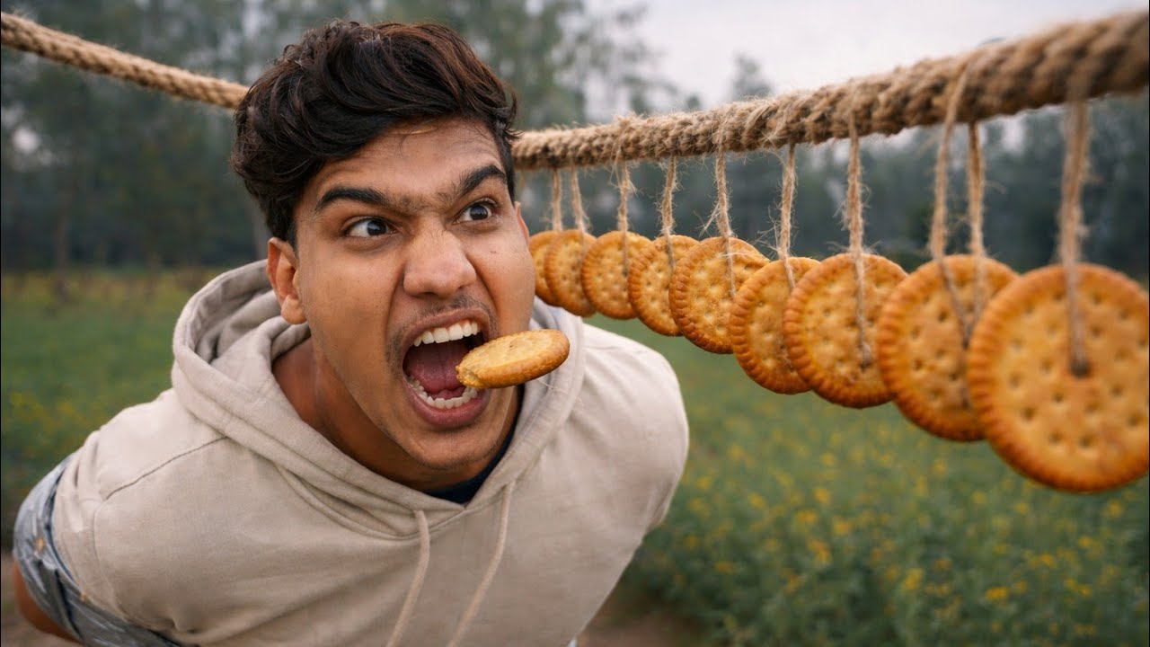 Hands Tied vs Biscuits 😱 | Craziest Challenge Ever