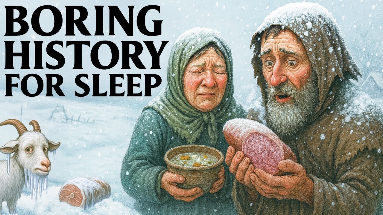 What Medieval Peasants Ate to Survive Harsh Winters | Boring History For Sleep