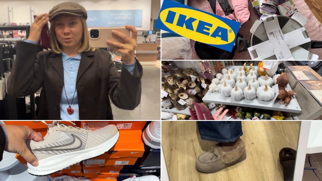 Что купила в IKEA и Decathlon/ Пробежалась по торговому центру, в итоге закажу все онлайн😅