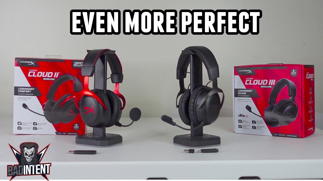 HyperX Cloud II Wireless vs Cloud III Wireless