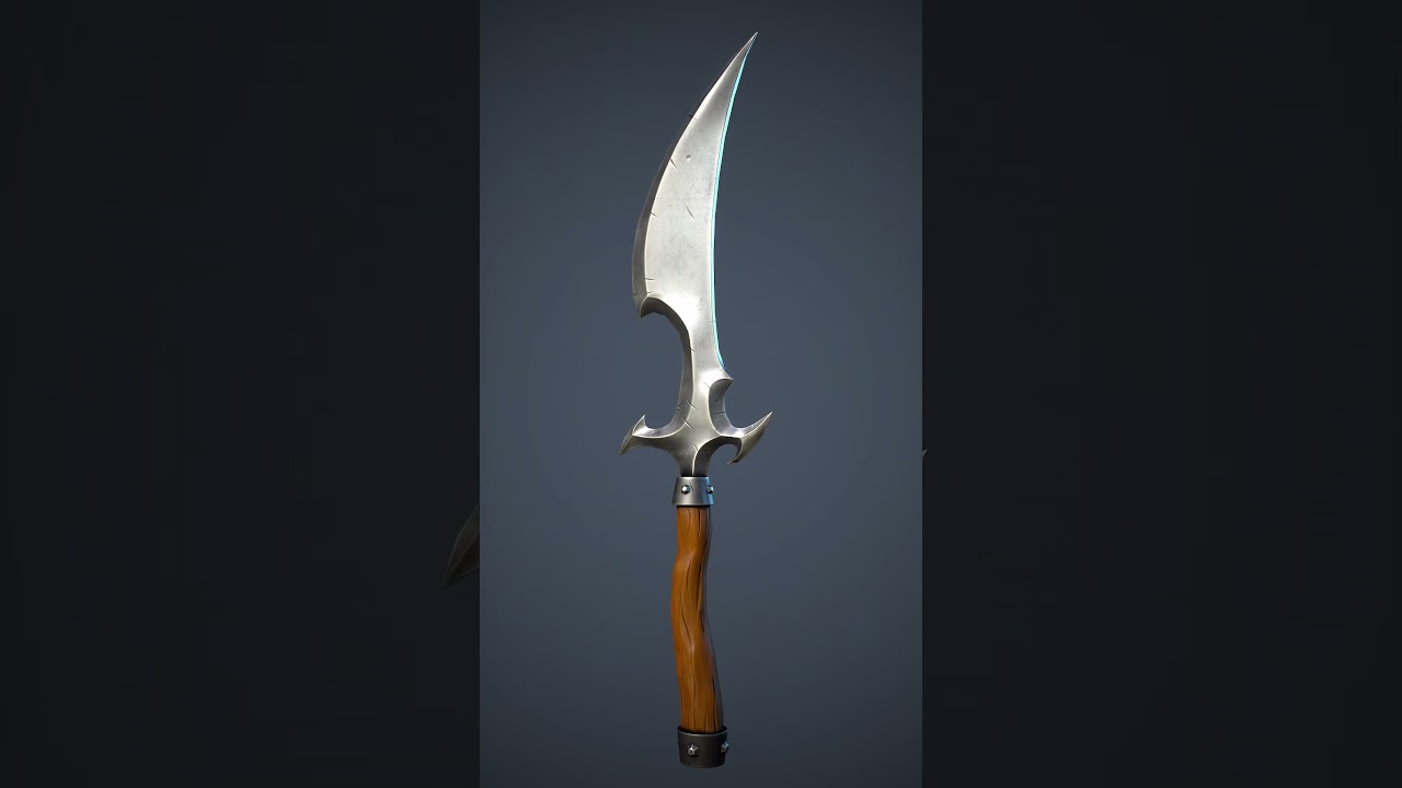 【3D Game assets】Stylized Dagger