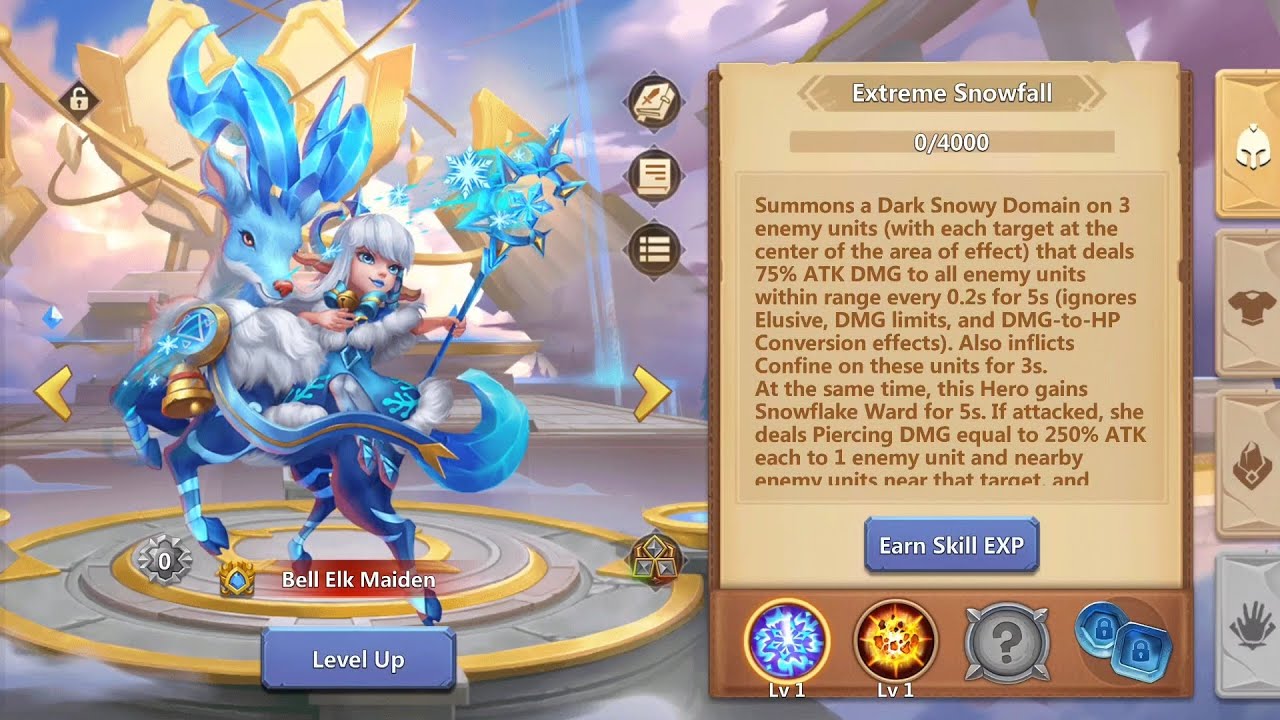 Castle Clash F2P - I Finally Got My Bell Elk Maiden !!!