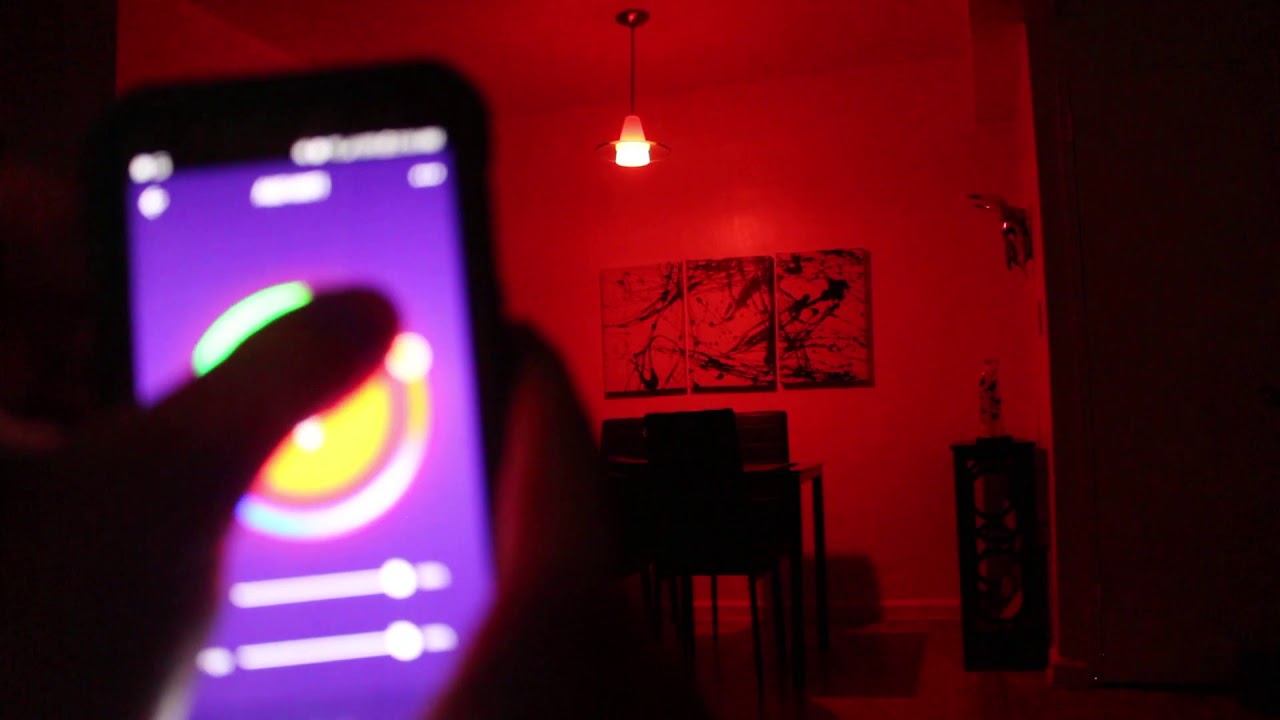 How To Setup/Install a Wifi Smart Led Light Bulb Dimmable RGB From Amazon Using Smart Life App