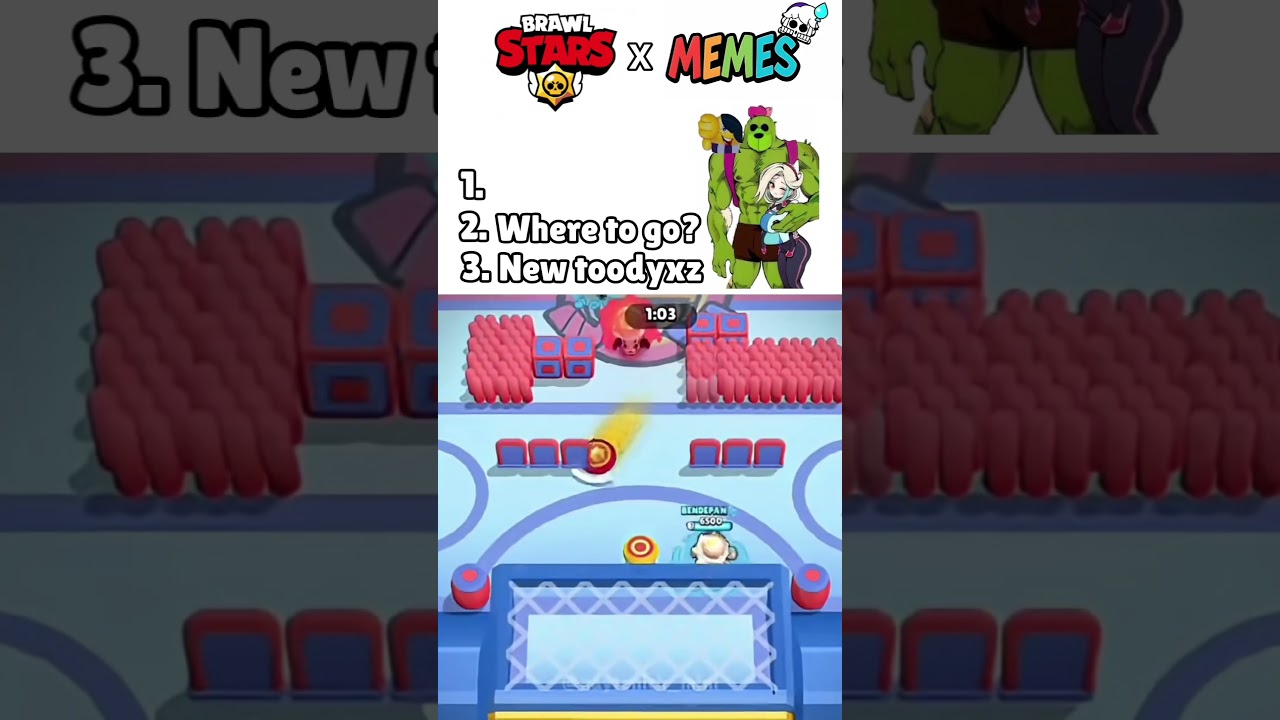 The End🤣 TOP 5 Memes in Brawl Stars🔥 #brawlstars #brawlstarstiktok #бравлстарс