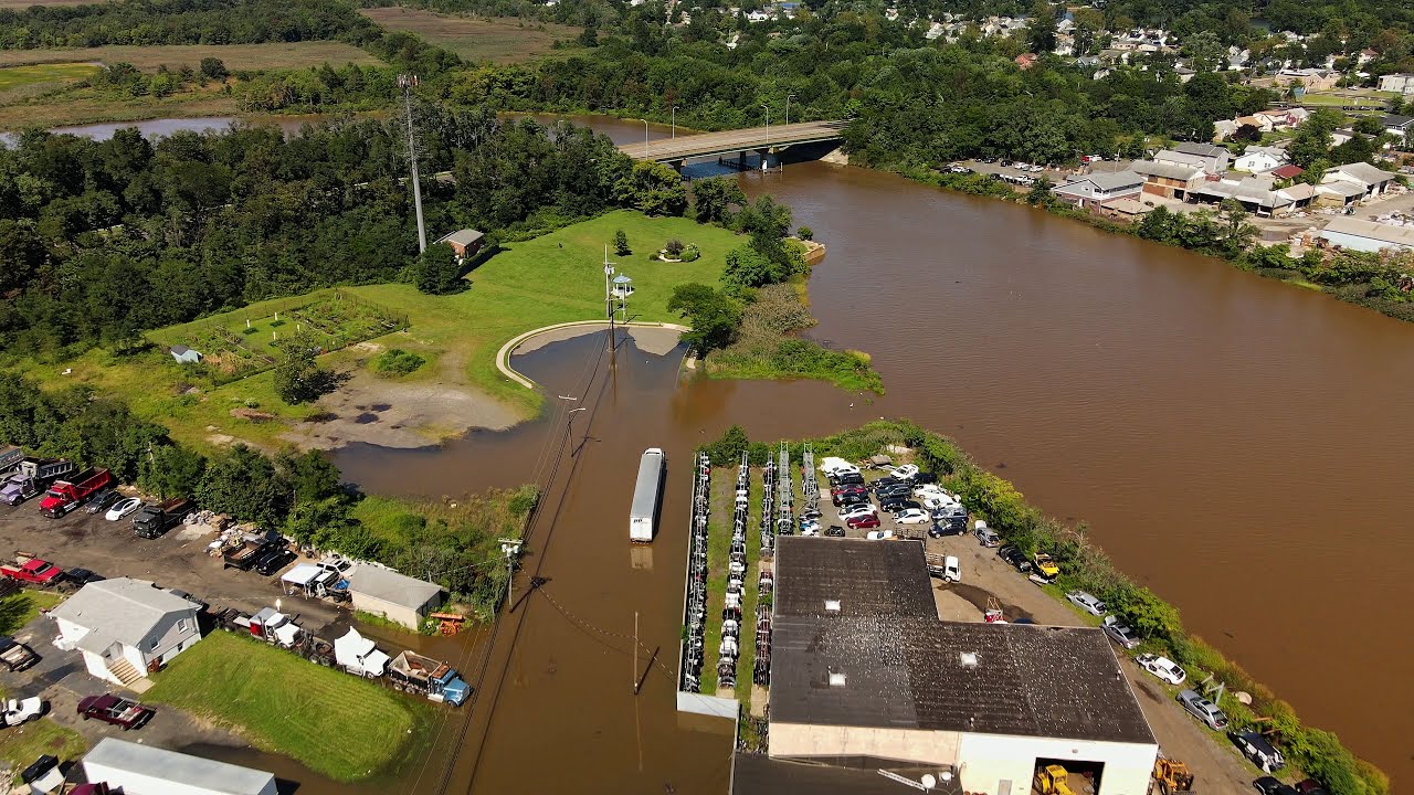 Hurricane Ida Destruction in South River NJ (Massive Flooding)