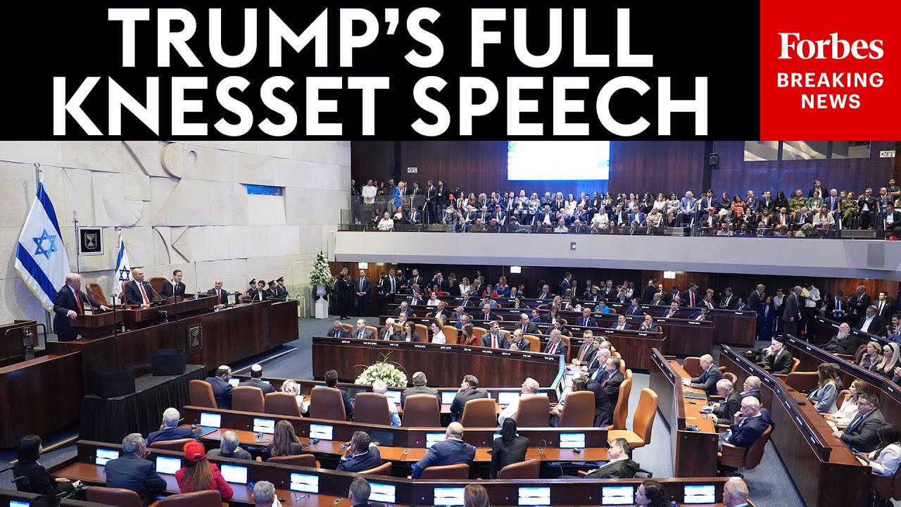 FULL REMARKS: Trump Celebrates Hostage Release And Gaza Peace Deal In Address To Israel's Knesset