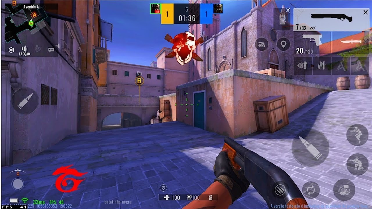 JOGUEI O NOVO JOGO DA GARENAAAA! AlPHA ACE!