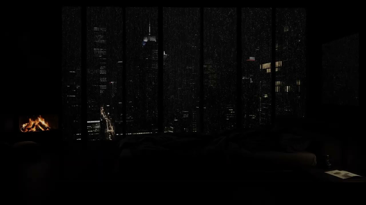 STRONG RAIN STORM 🌧️ FALL ASLEEP IMMEDIATELY | NO ADS DEEP SLEEP SOUNDS