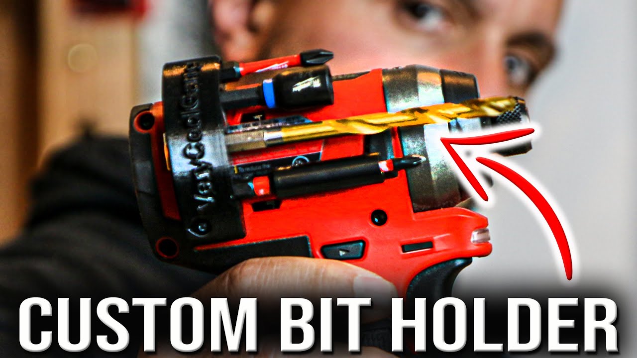 Milwaukee Tool Customizable Bit Holder Accessory That You Don't Know About!