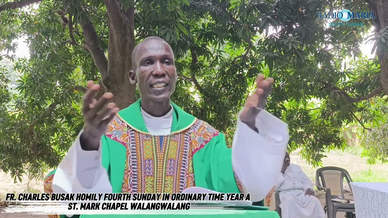 FR CHARLES BUSAK HOMILY FOURTH SUNDAY IN ORDINARY TIME YEAR A ST MARK CHAPEL WALANG WALANG
