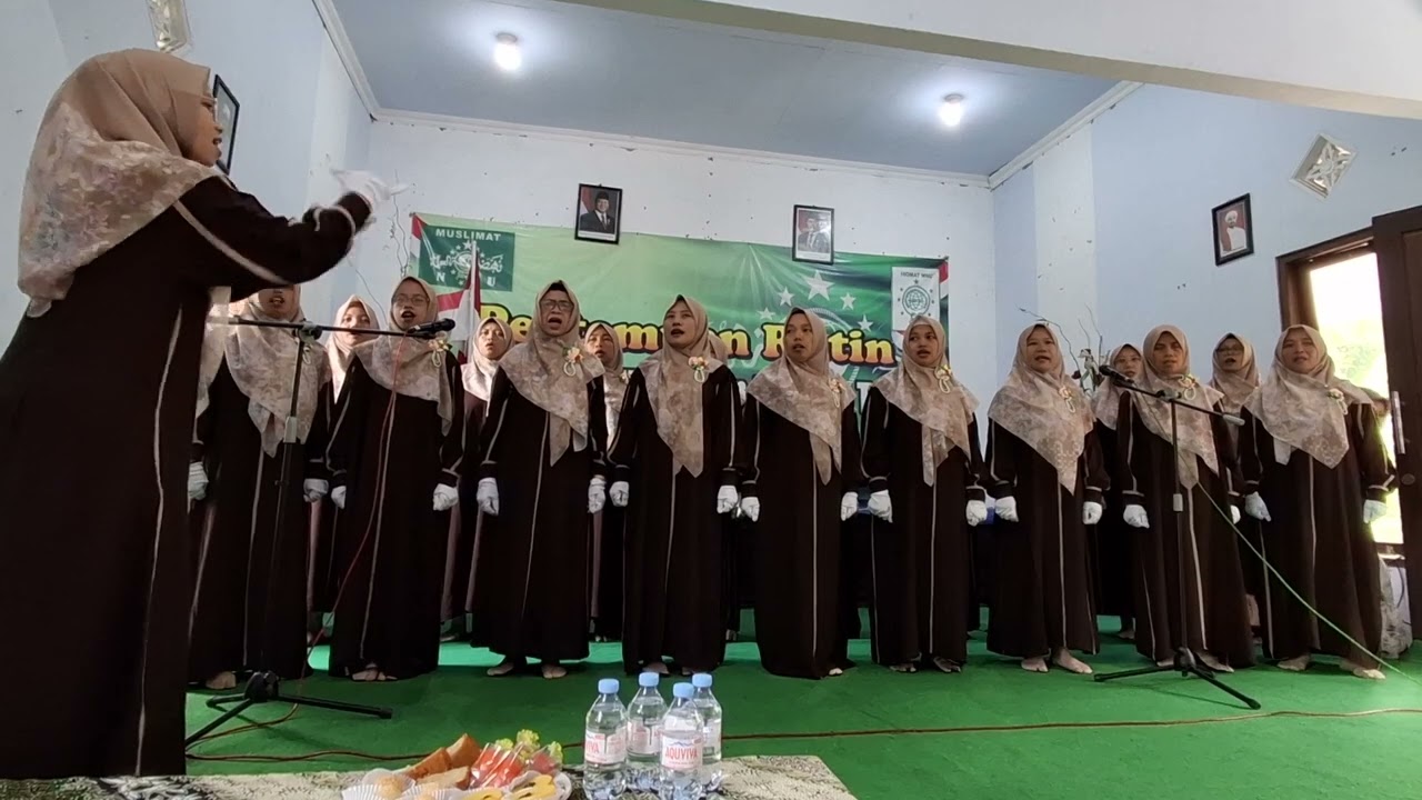 Mars Muslimat ...Hidmat NU PAC Talun 