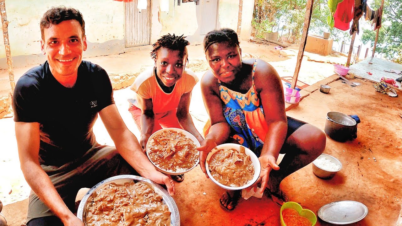 O melhor Caldo de Mancarra da Guiné Bissau 🇬🇼 - Bubaque Bijagós