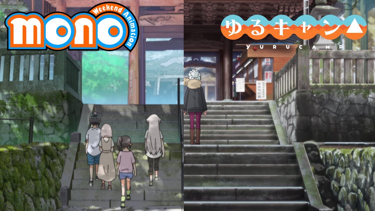 Mono Episode 3: Yuru Camp References