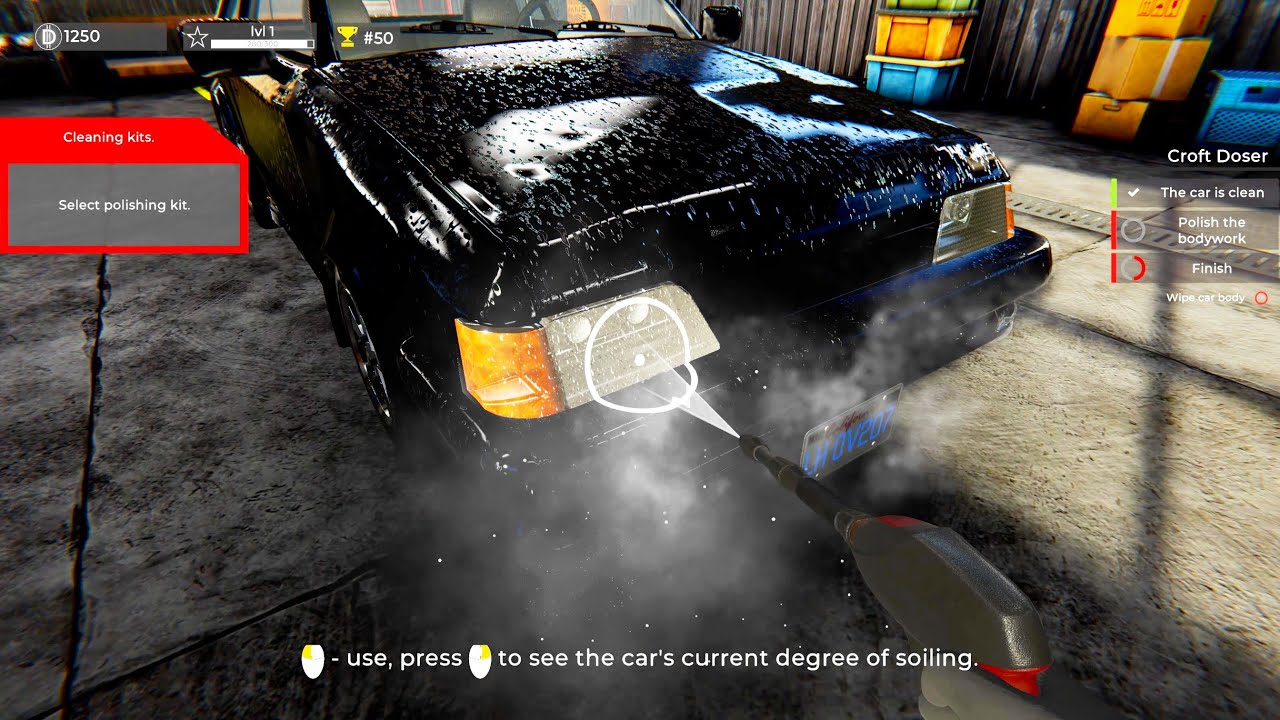 Car Washing simulator PC gameplay | 4K
