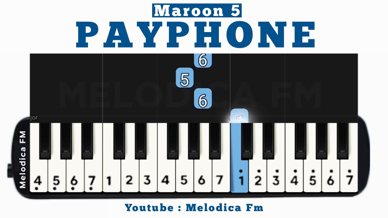 Not Pianika Payphone | Easy Pianika Tutorial