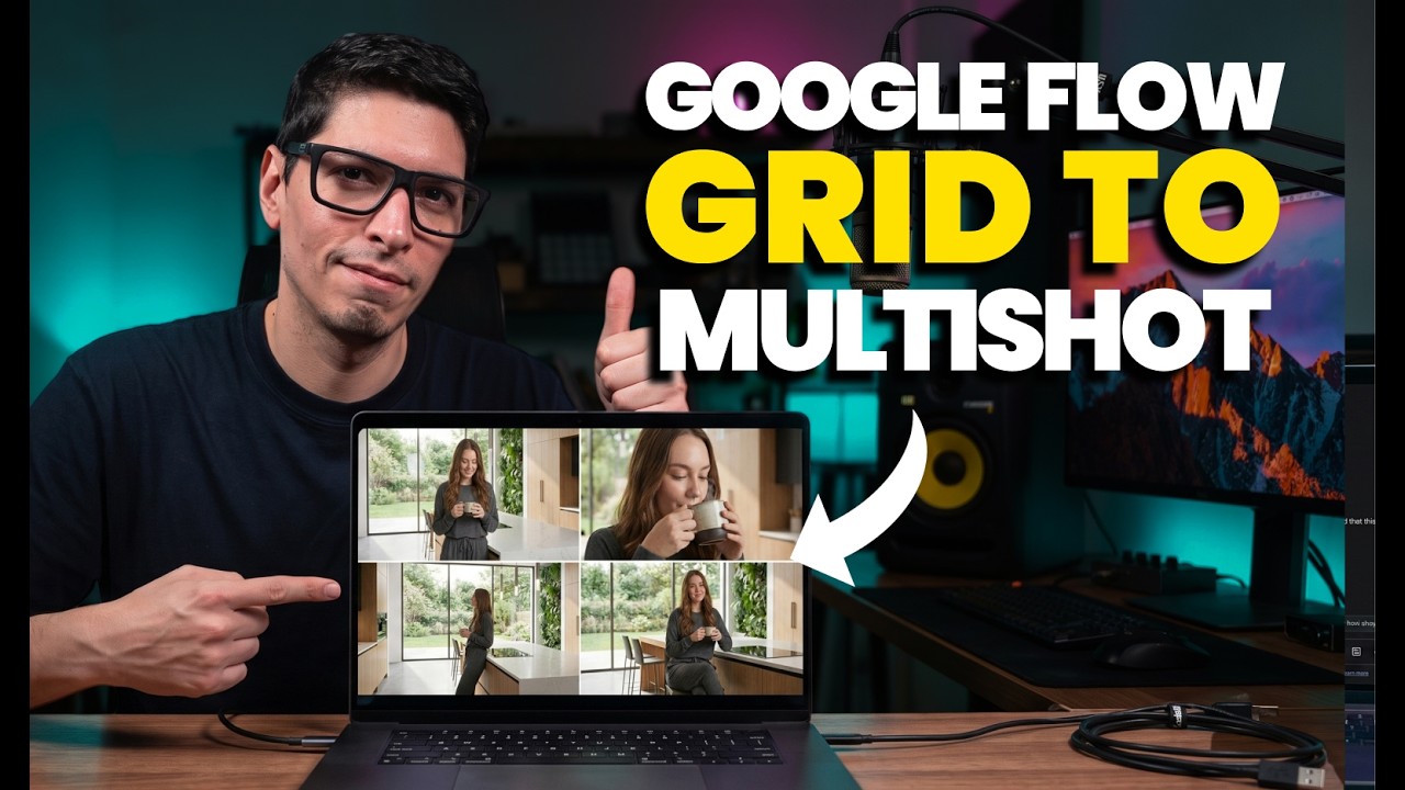 Użyj siatek! Najprostszy spos&oacute;b na multishot w Google Flow