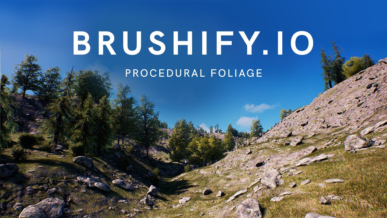 Brushify - Using Procedural Foliage in Unreal Engine 4 (Tutorial)