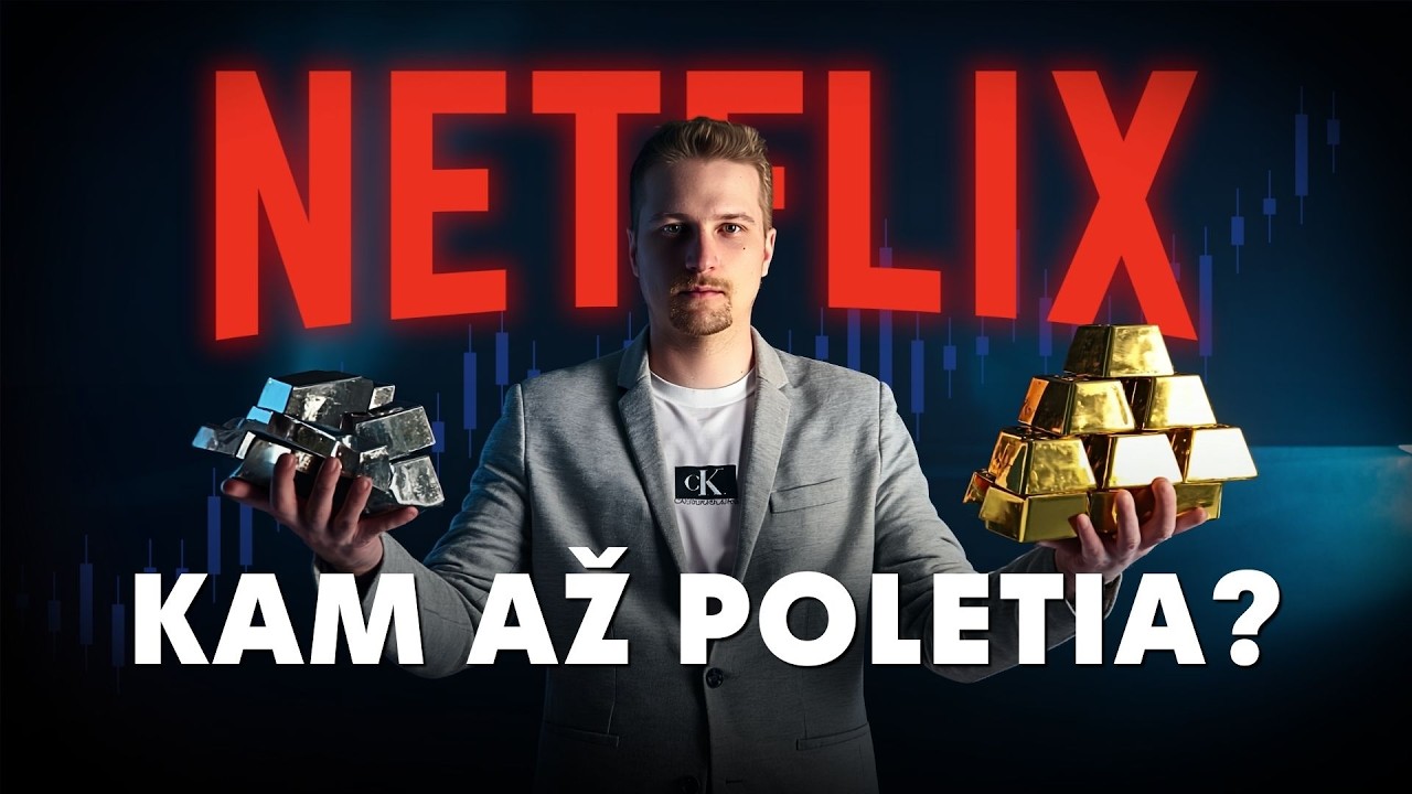 ZLATO a STRIEBRO kam poletia? S&P500 + BITCOIN + 2 podhodnotené AKCIE