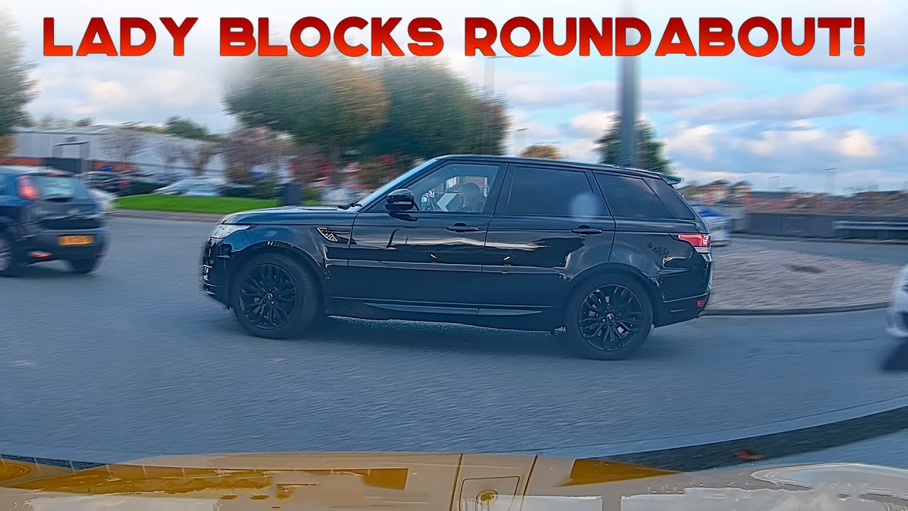 UNBELIEVABLE UK DASH CAMERAS | Crashed Into A Lorry And Spun Around,   Blocks Roundabout, Incident!