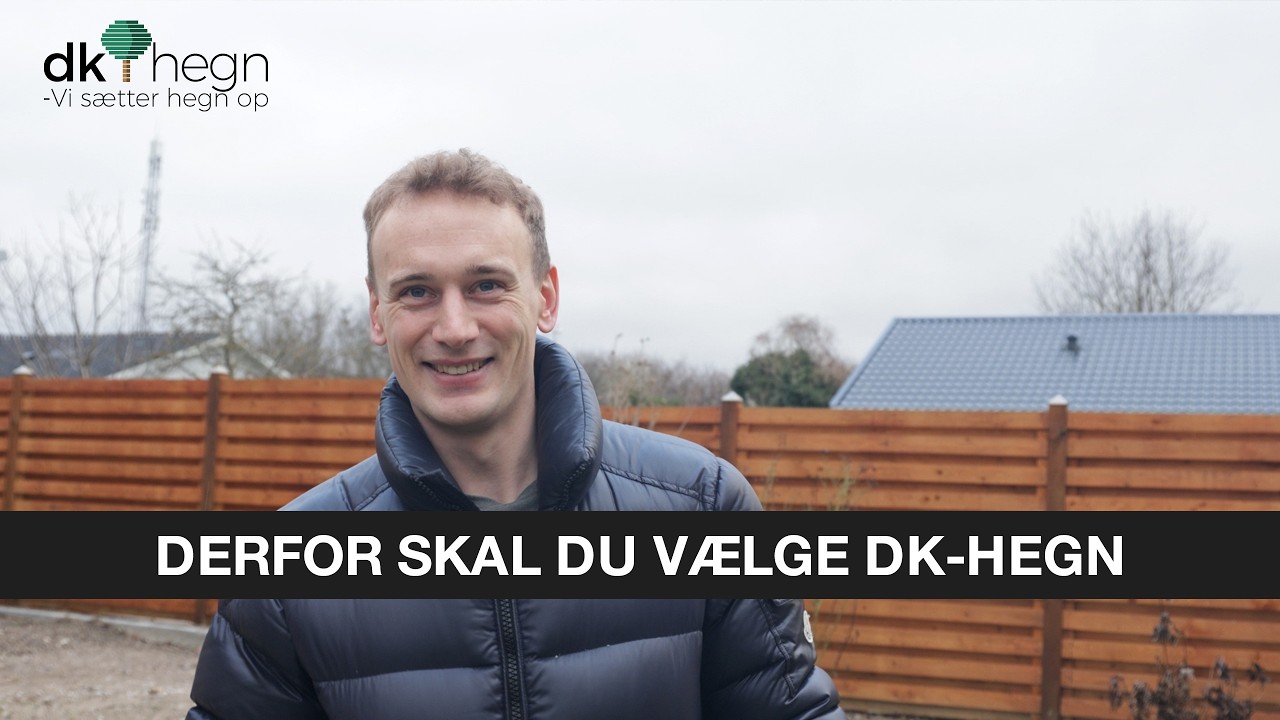 Få privatliv og rammerne for din drømmehave – vælg Dk-Hegn
