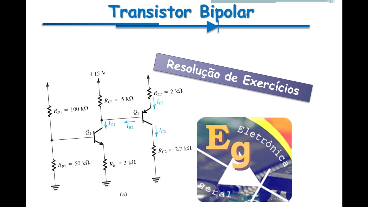 Transistores: Exercício #3 - Polarização CC Múltiplos Estágios