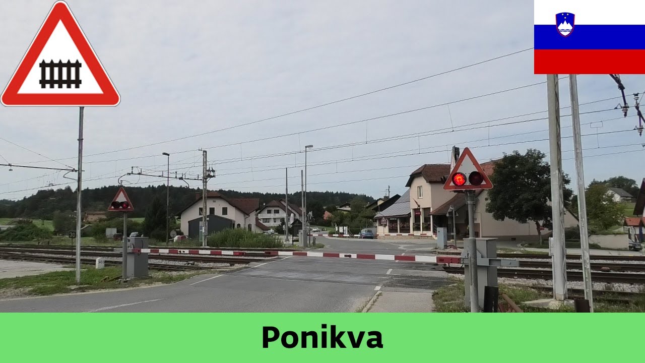 Železniční přejezd/Železniški prehod Ponikva (SLO) - 5.8.2024
