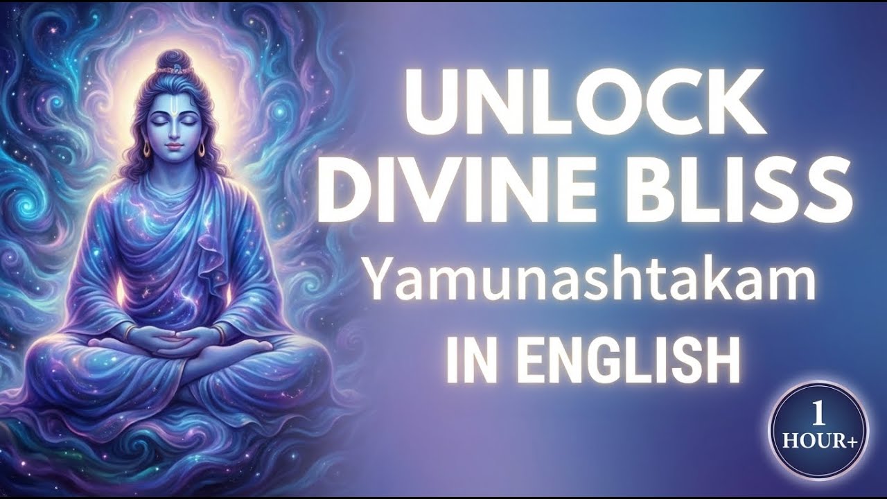 Powerful Lord Krishna Mantra for Divine Love & Flow | Yamunashtakam In English | Listen Daily