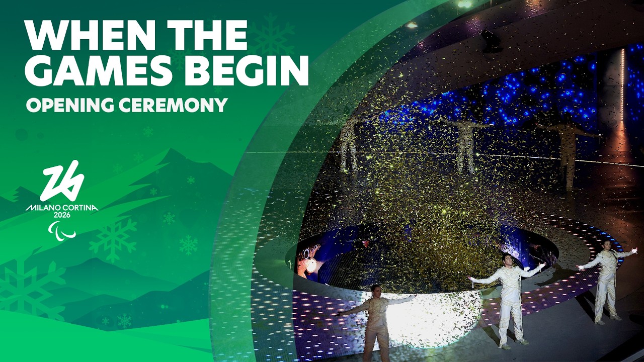 Opening Ceremony Magic ✨❄️ | Milano Cortina 2026 Paralympic Winter Games