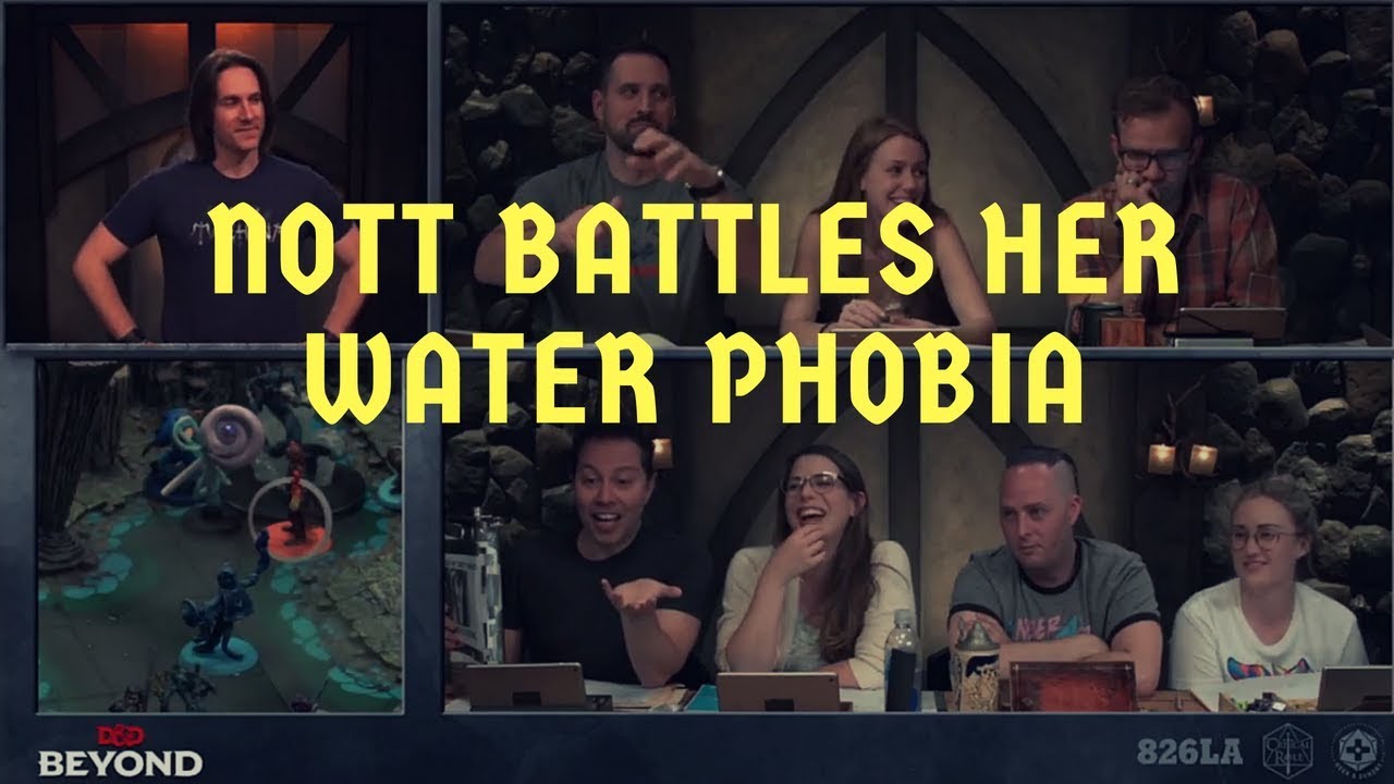 Nott Battles Her Fear of Water