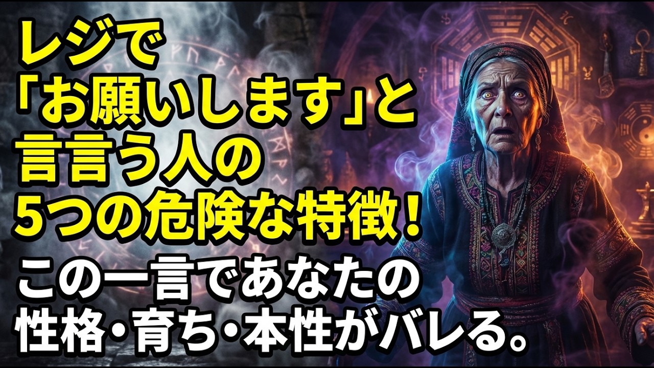 レジで「お願いします」を言う人の