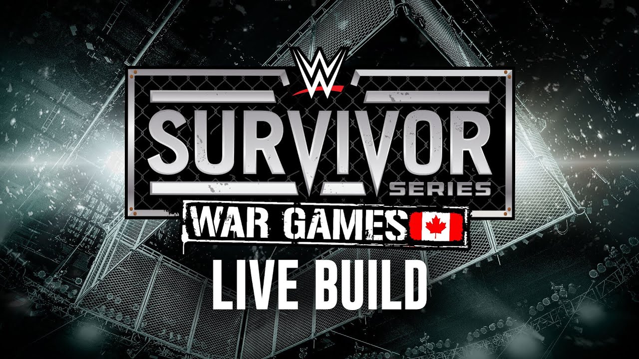 WWE Survivor Series: WarGames Cage live build