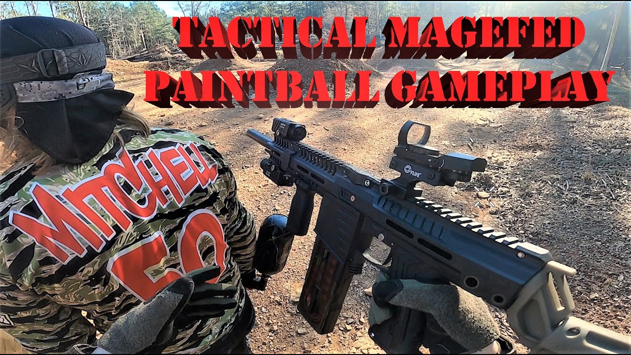 Paintball Tactics #2! Magfed Paintball Commentary! #Paintball #Magfed