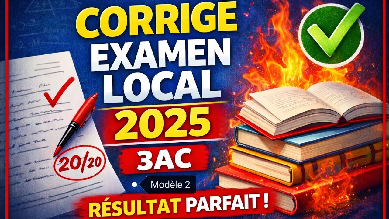 طريقك نحو 20/20: تصحيح الامتحان المحلي 2025 الجزء 2
