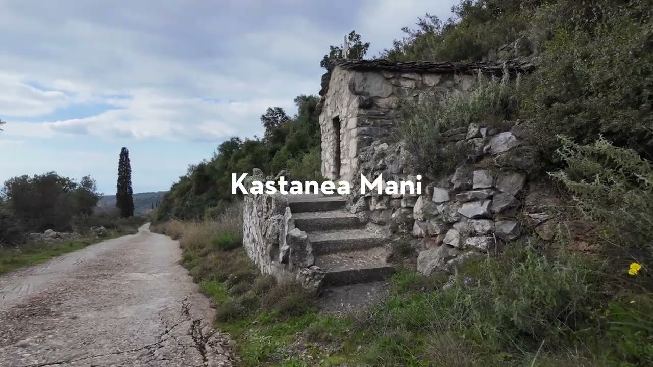 Exploring with Rock the villages of Mani Peloponnese, Kastania and Prosilio