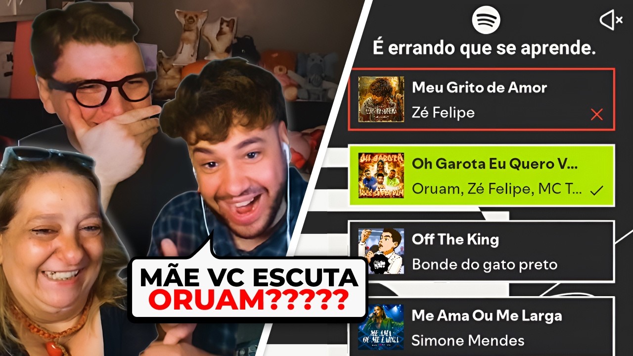 BRINO, DONA CLAUDIA E BORIS RESTROSPECTIVA SPOTIFY