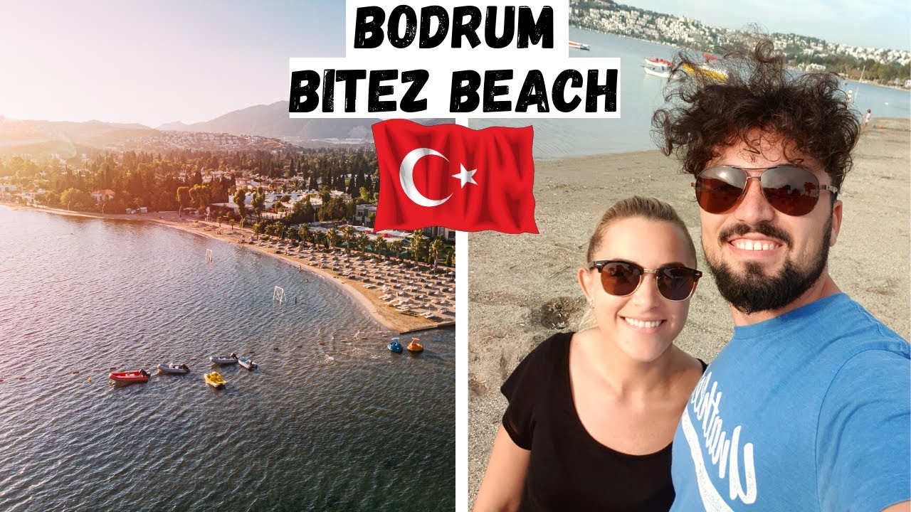 BODRUM Bitez BEACH | The Beach with Swings in WATER! Travel in TURKEY Guide (2021)🇹🇷