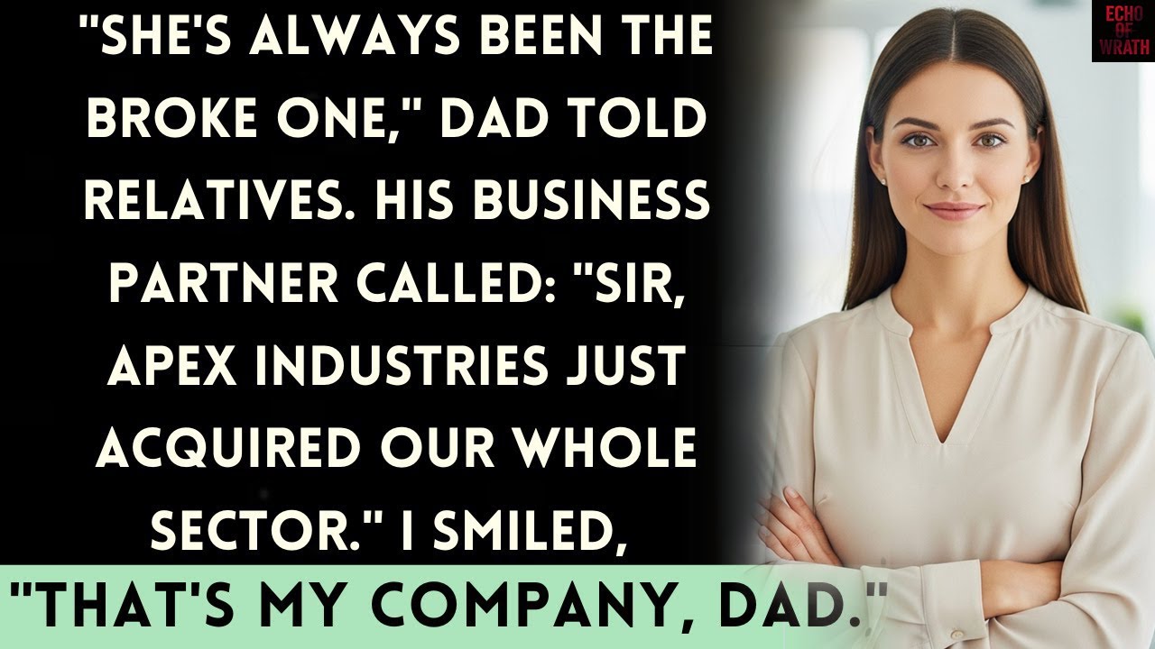 Family Called Me 'The Broke One'—Then My Company Bought Dad's Entire Industry