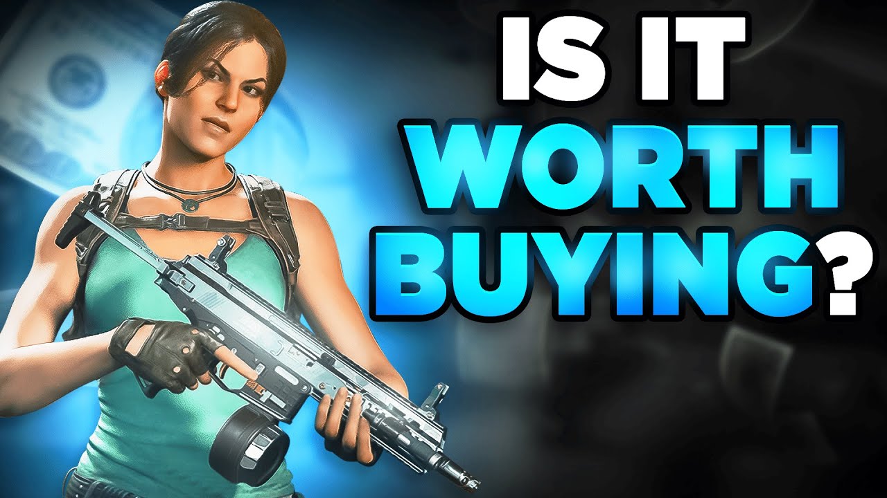 SHOULD YOU BUY the Lara Croft SKIN? Few Things to Think About! (Tracer Pack Tomb Raider MW2)